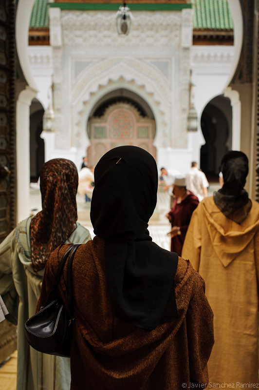 arab women in medina fez